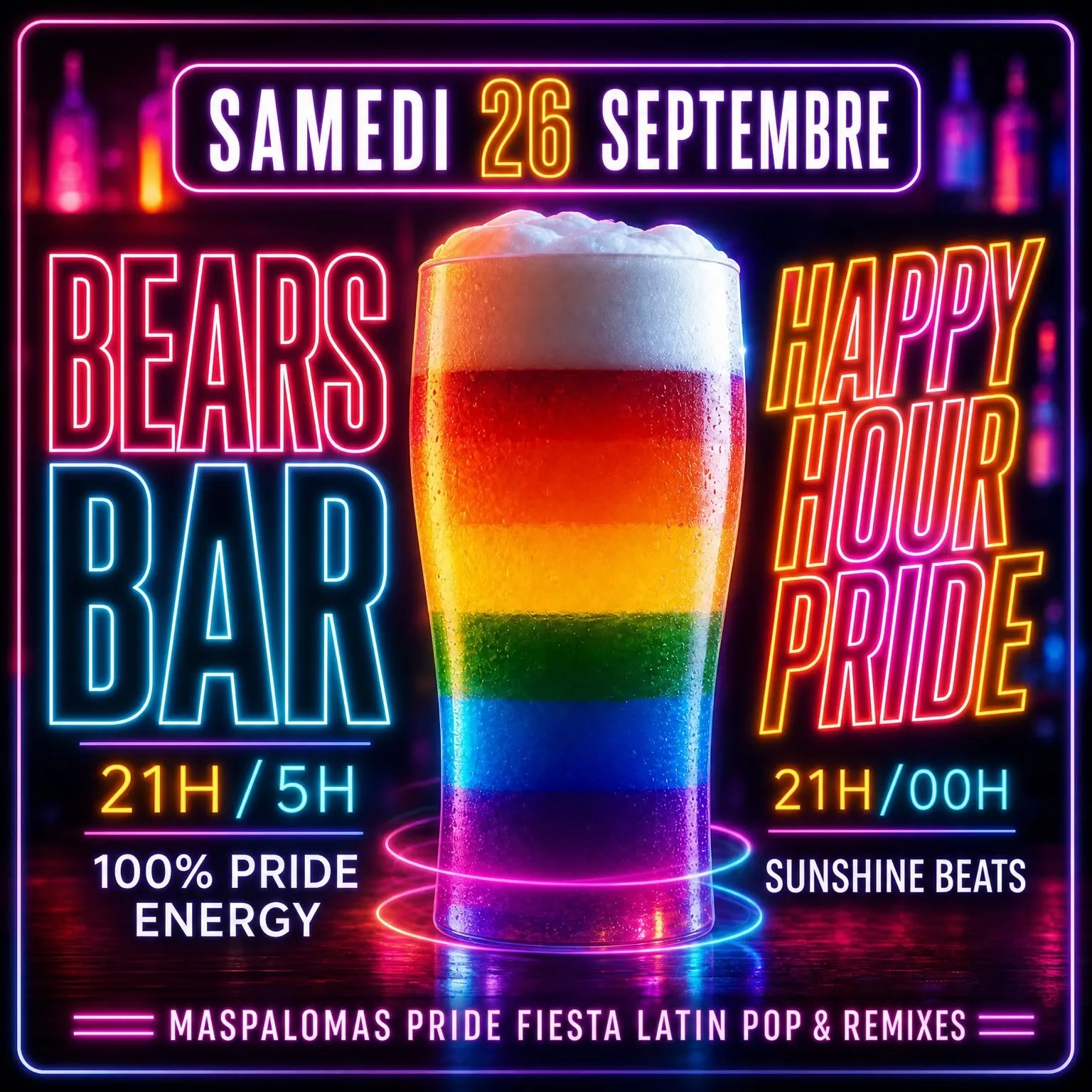 HAPPY HOURS PRIDE